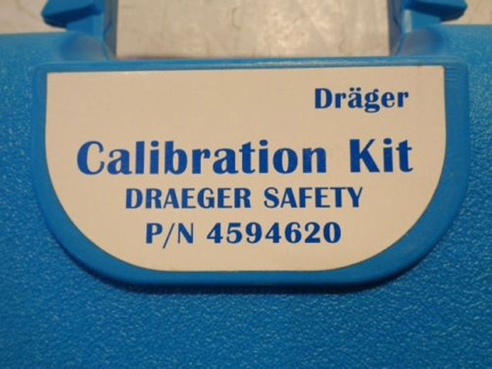 DRAGER CALIBRATION KIT 4594620 w/ POINTGARD 2 GAS DETECTOR 4543310