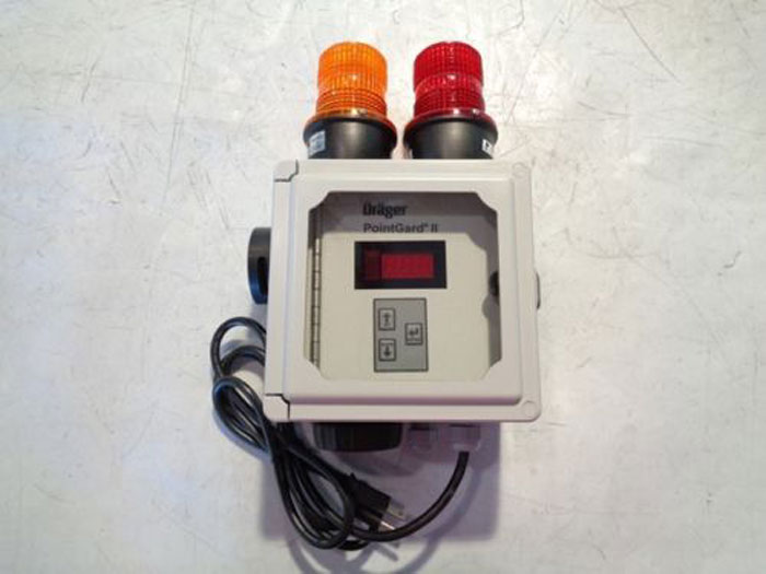 DRAGER CALIBRATION KIT 4594620 w/ POINTGARD 2 GAS DETECTOR 4543310