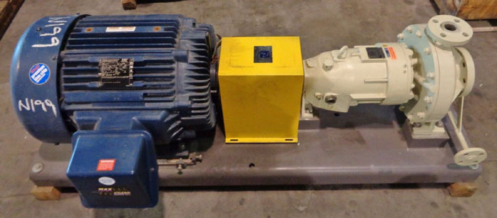 DICKOW PUMP CO. MAGNETIC DRIVE PUMP ON S/S BASE  G-572 R1 or G573 R1