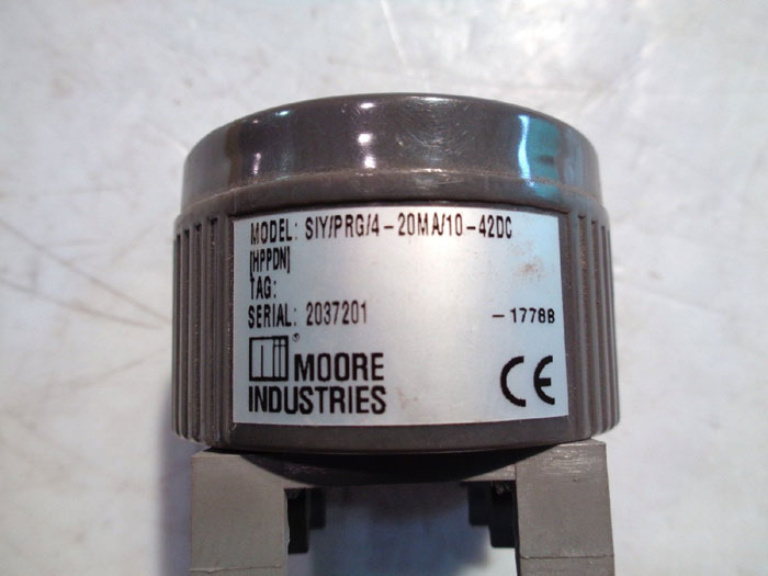 MOORE CURRENT ISOLATOR HOCKEY PUCK HOUSING SIY/PRG/4-20MA/10-42DC [HPPDN]