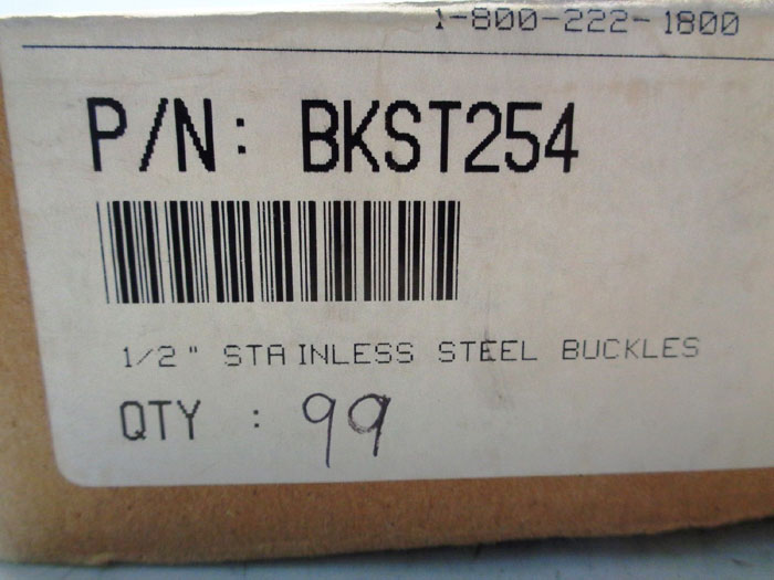STAINLESS ISO STRAPPING BAND LG 183 OR SAMUEL STRAPPING SSST6020PC W/ BUCKLES
