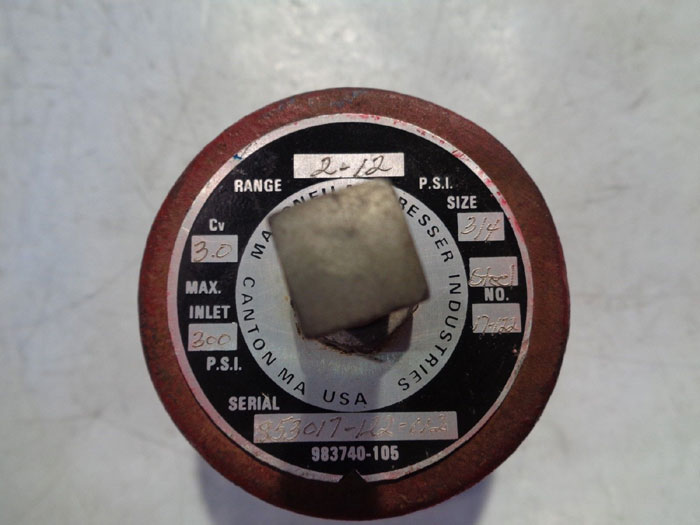 MASONEILAN DRESSER 3/4" REGULATOR 853017-122-012