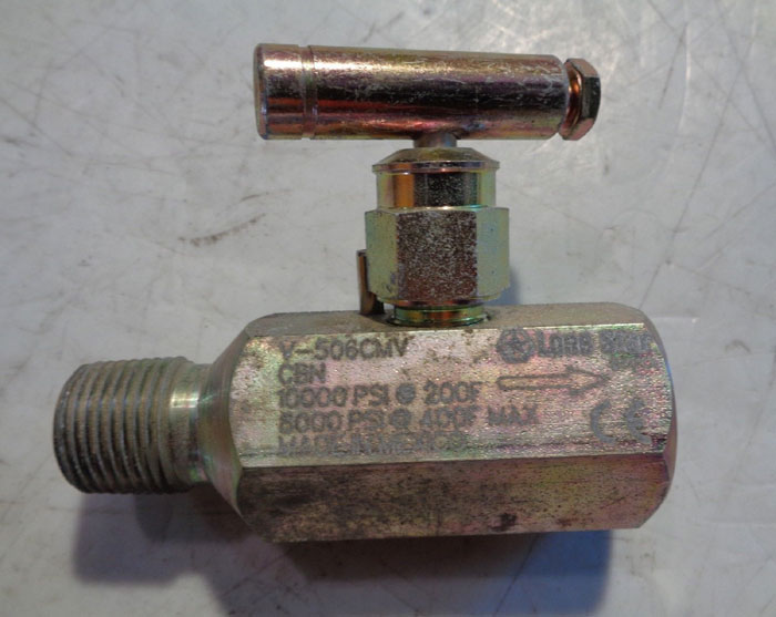 Anderson Greenwood 1/4" FNPT 316SS Soft Seat Needle Valve – 6000 PSI, Model H1RDS2