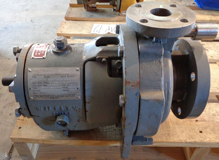 AR WILFLEY 3" X 1.5" - 6" CENTRIFUGAL PUMP, MODEL: A7