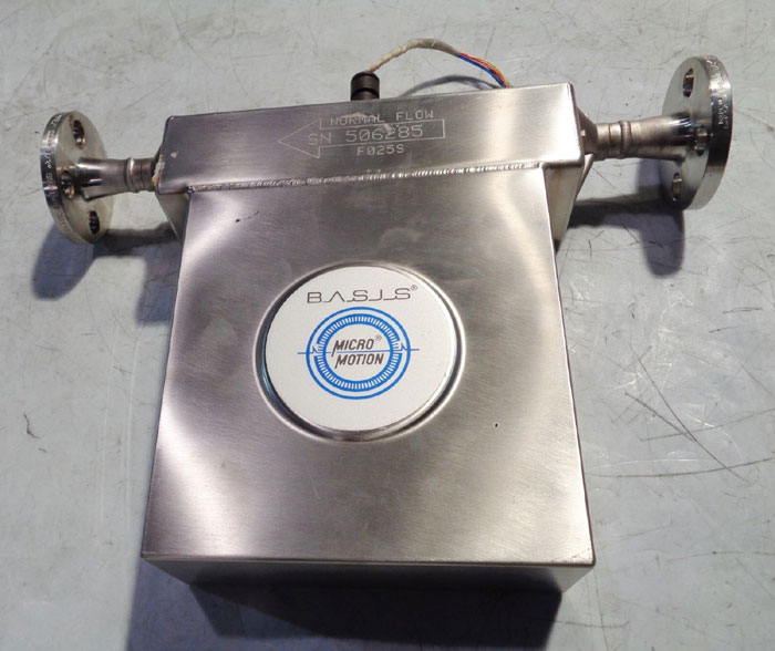 MICRO MOTION MASS FLOW SENSOR F025SI113SU