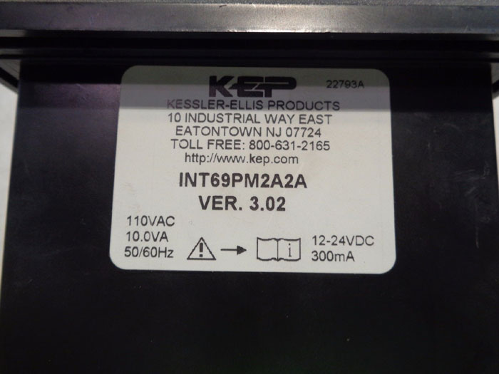 KESSLER ELLIS DIGITAL PROCESS MONITOR INT69PM2A2A