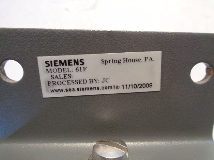 SIEMENS BOOSTER RELAY 61F