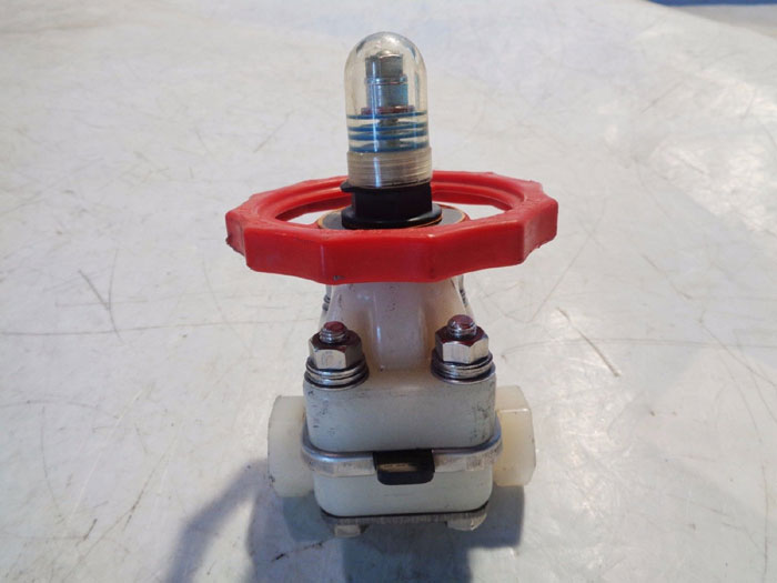 ASAHI AV 1/2" DIAPHRAGM VALVE, PVDF-PTFE