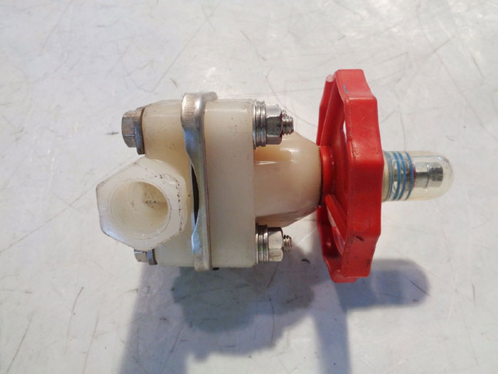 ASAHI AV 1/2" DIAPHRAGM VALVE, PVDF-PTFE