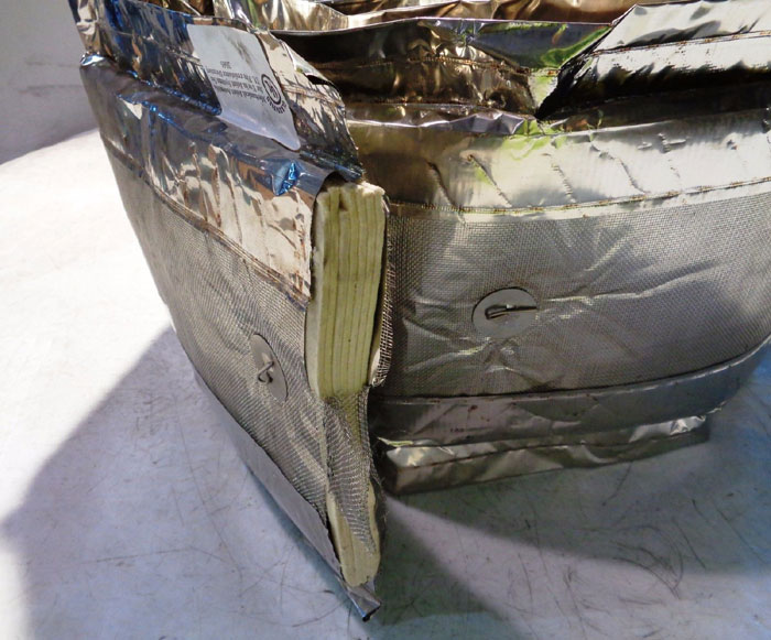 CONSTRUCTION SPECIALTIES MULTI-FLEX EXPANSION JOINT COVER FIRE BARRIER MFX-3W