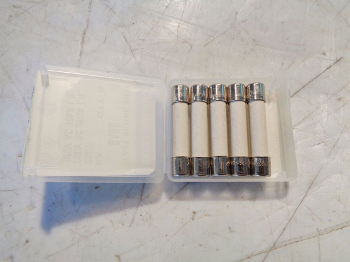 LOT OF (200) FERRAZ SHAWMUT FAST ACTING FUSES, 10AMP GAB10 & 6AMP GAB6