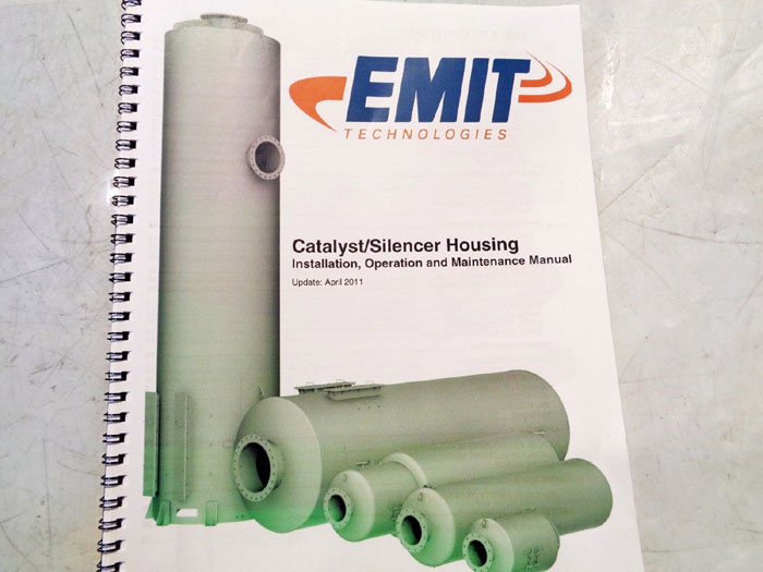 LOT OF (16) NELSON / EMIT TECHNOLOGIES CATALYST / SILENCER HOUSING #042