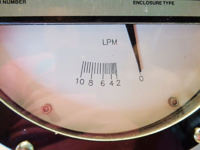 UNIVERSAL FLOW MONITOR 1/2" VARIABLE AREA FLOWMETER N-BSF10LM-4-50CS.9-R7WL-2.4D