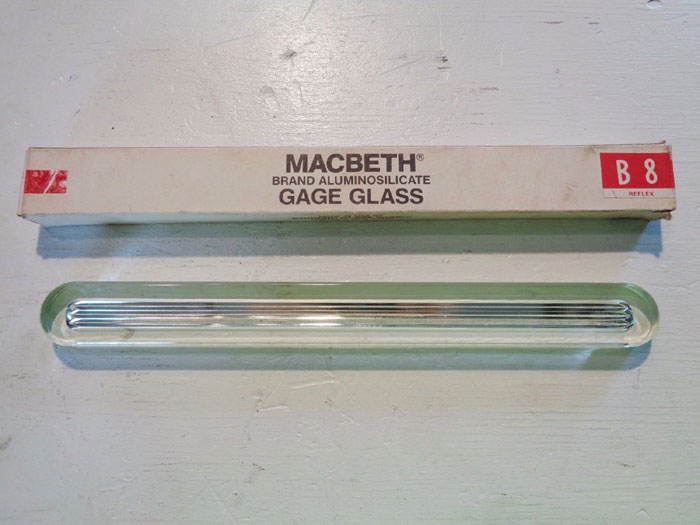 LOT OF (22) MAXOS & MACBETH SAFETY REFLEX SIGHT GLASS, SIZES: 5", 6", 7", 8", 9"