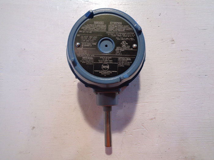 THERMON MECHANICAL THERMOSTAT SWITCH, PART#: B7-15140