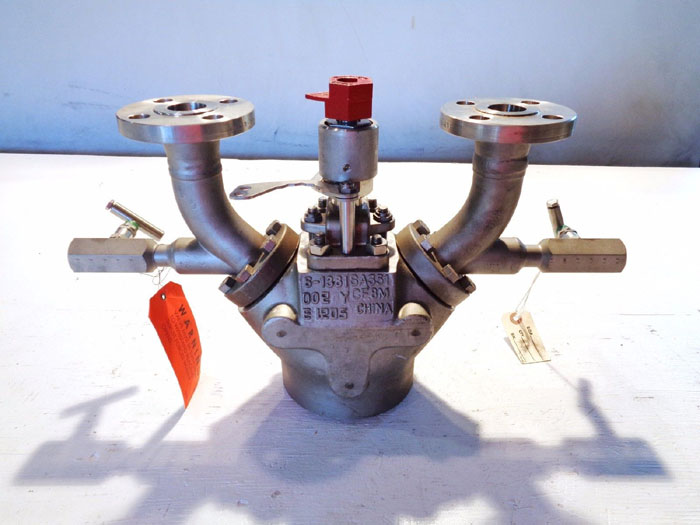 ANDERSON GREENWOOD CROSBY SAFETY SELECTOR VALVE W/ 1" 150# FLANGE SVR-0405F-SST0