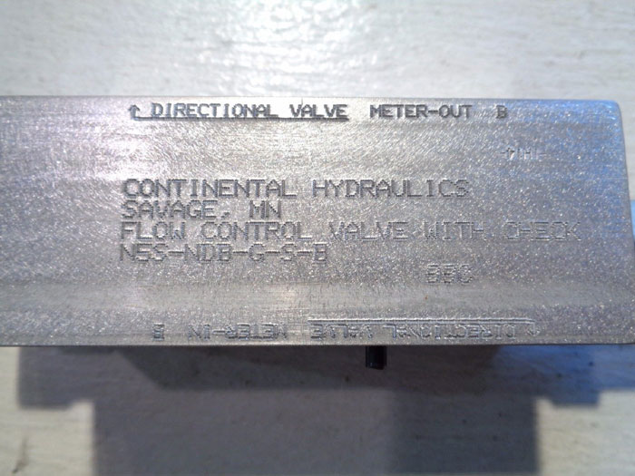 CONTINENTAL HYDRAULICS DIRECTIONAL CONTROL VALVE KIT VM5M-2A-G-10-C