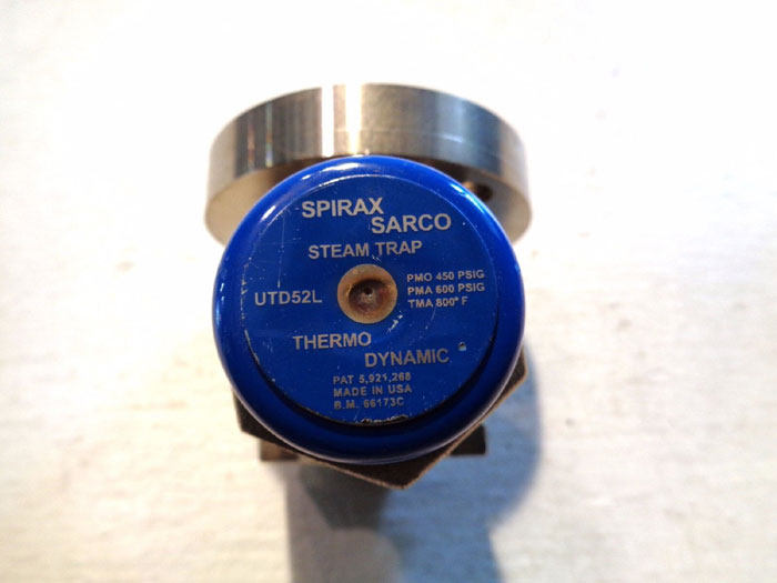 SPIRAX SARCO UTD52L THERMODYNAMIC STEAM TRAP W/ UNIVERSAL CONNECTOR 66173C