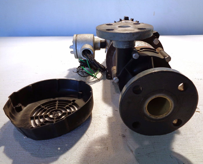 MARCH MFG. PHASE MAGNETIC DRIVE PUMP MODEL#: TE-7R-MD, W/ MARATHON MOTOR