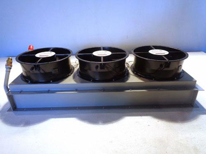 MECHATRONICS INC. FILTER MOUNT W/ SET OF (3) AC AXIAL FANS UF25GC12 BWHNS