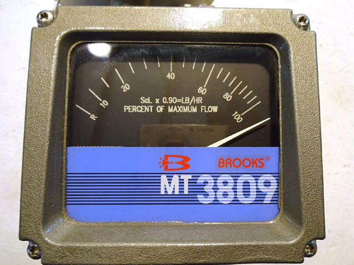 BROOKS 1" 300# MT3809 FLANGED VARIABLE AREA FLOWMETER 3809E1BBBJQA1BA