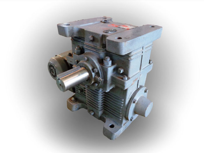 IMO DELROYD DOUBLE WORM GEAR SPEED REDUCER, MODEL#: DE60-S1