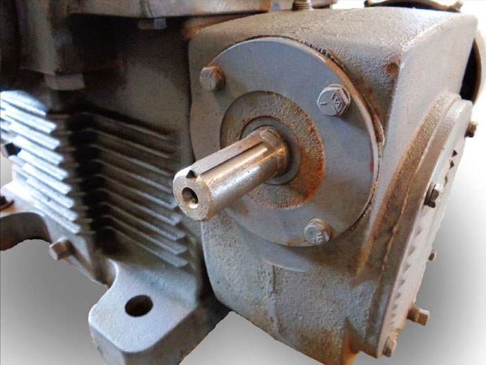 IMO DELROYD DOUBLE WORM GEAR SPEED REDUCER, MODEL#: DE60-S1