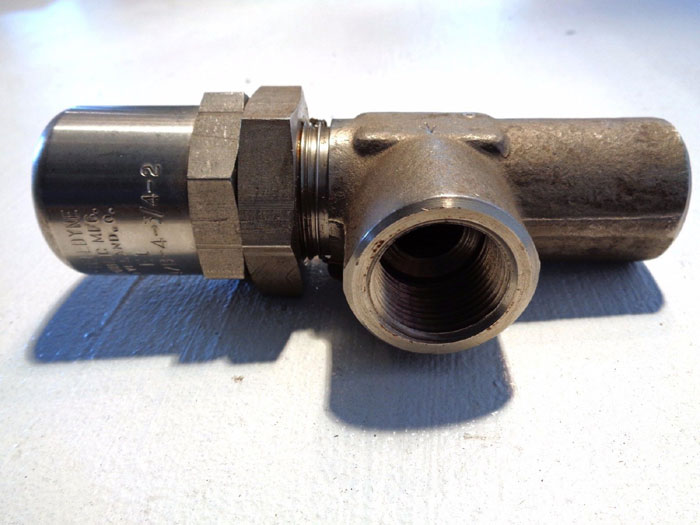 TELEDYNE 3/4" PRESSURE CONTROL VALVE, MODEL#: 647B-4-3/4-2