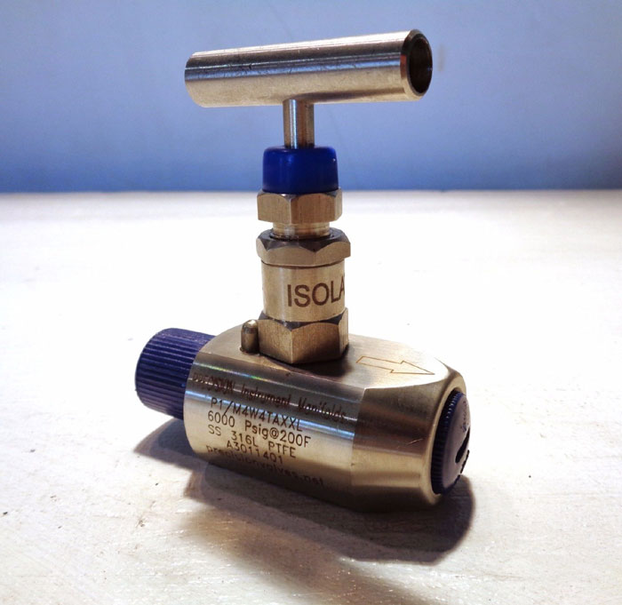 LOT OF (3) PRECISION INSTRUMENT 1/2" NEEDLE VALVE P1M/M2W2TAXXL