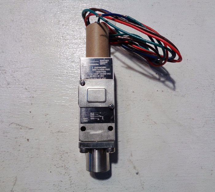 ITT NEO-DYN ADJUSTABLE PRESSURE SWITCH 232P44C6BH