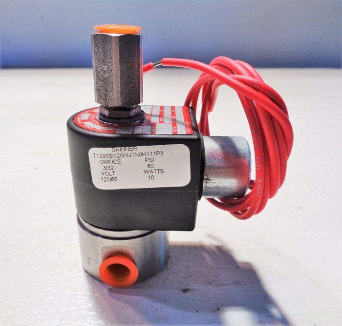 PARKER SKINNER 3-WAY SOLENOID VALVE #71335SN2GNJ1N0H111P3