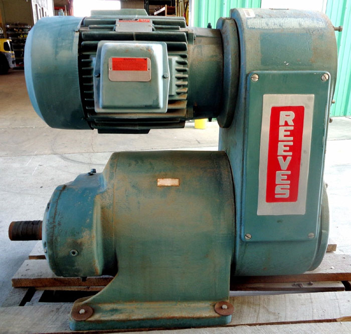 RELIANCE ELECTRIC REEVES MOTO DRIVE, ID#: R373449-001-YX R373449001