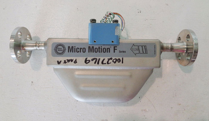 MICRO MOTION F SERIES 1/2" 150# CORIOLIS FLOW METER, MODEL#: F025S113CIAAEZZZZ