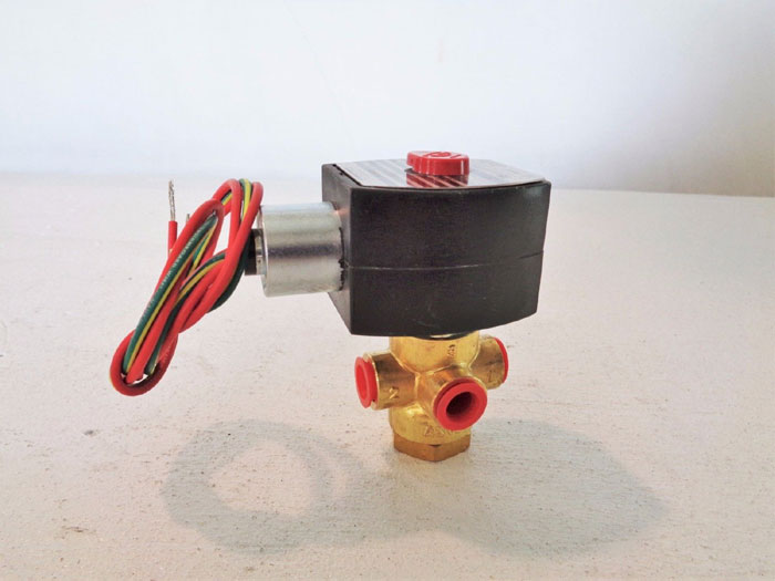 ASCO RED HAT 3-WAY SOLENOID VALVE EF8003G1/EF8320G184