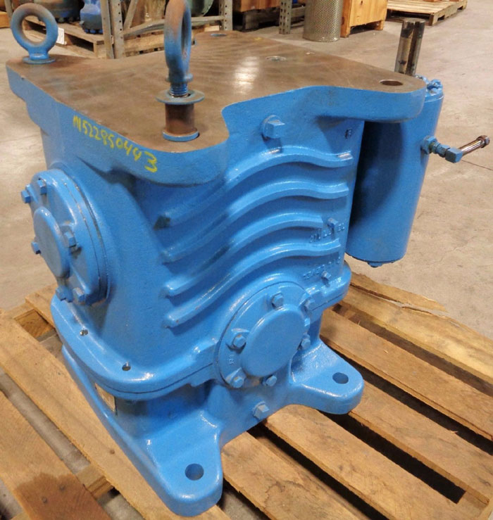 MOORE BORG WARNER REDUCED SPEED GEARBOX 7.9 HP, 225 RATIO, 80 WOV, 1750 RPM