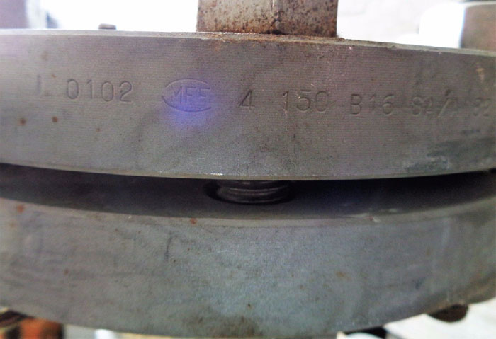 NAFCO 42010-F04B/316SS AIR GAS COALESCING PRESSURE FILTER 1" 300#, PART#: 13048