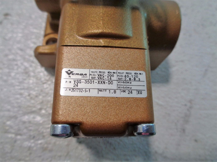 VERSA 3-WAY BRASS AIR VALVE VSG-3501-XXN-D024