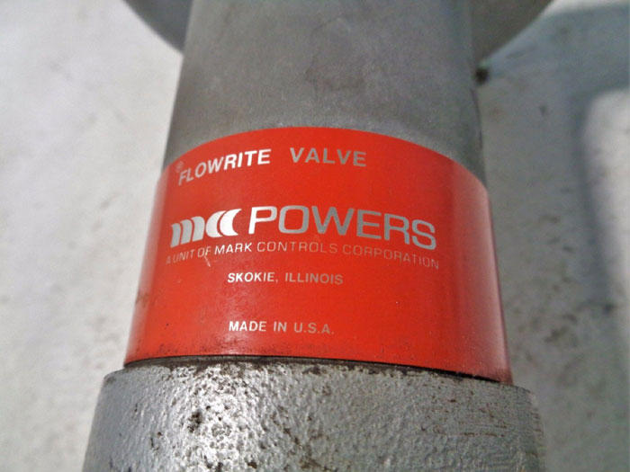 POWERS FLOWRITE VALVE 2" 250# MODEL 1Z47 PRODUCT 591-7976