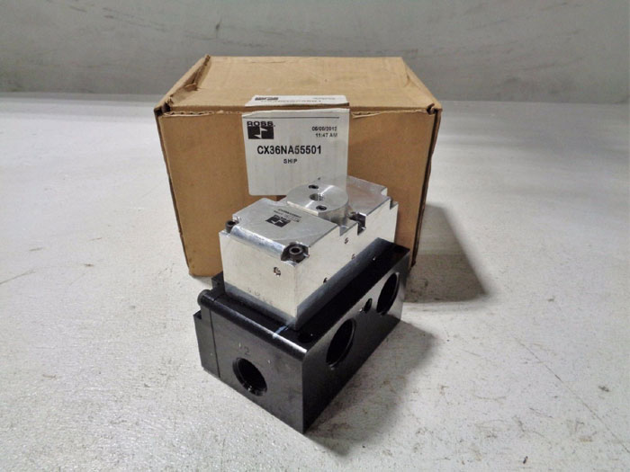 ROSS CONTROLS CX SOLENOID PILOT CONTROL VALVE CX36NA55501