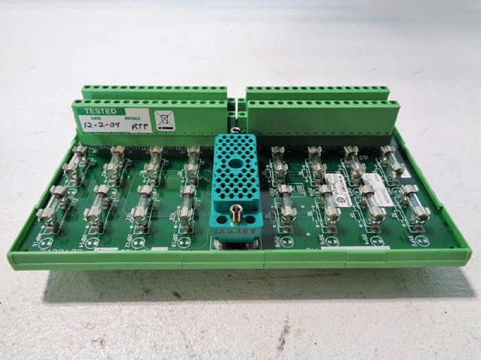 TRICONEX PHOENIX CONTANT TERMINATION RELAY OUTPUT PANEL 9668-110 W/ EDAC 516