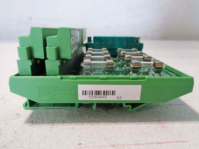 TRICONEX PHOENIX CONTANT TERMINATION RELAY OUTPUT PANEL 9668-110 W/ EDAC 516