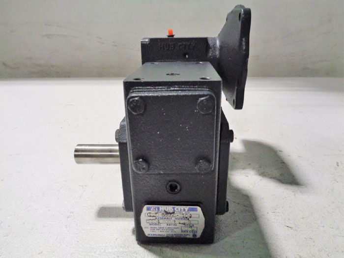 HUB CITY 2104 WORM GEAR SPEED REDUCER 0220-66955-2104