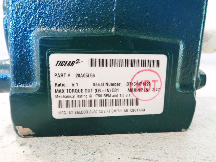 DODGE TIGEAR 2 SPEED REDUCER 20A05L56