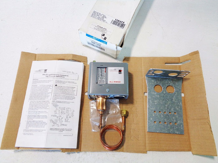 JOHNSON CONTROLS ALL RANGE PRESSURE CONTROLLER P72AA-27C