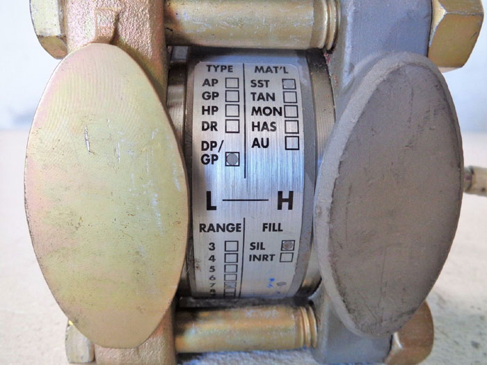 ROSEMOUNT 1151 SMART ALPHALINE PRESSURE TRANSMITTER 1151GP7S22S1I5 w/ DIAPHRAGMS