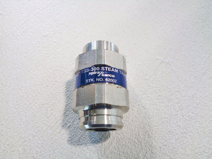 SPIRAX SARCO 1/2" THERMOSTATIC STEAM TRAP TSS-300, STOCK#: 62002