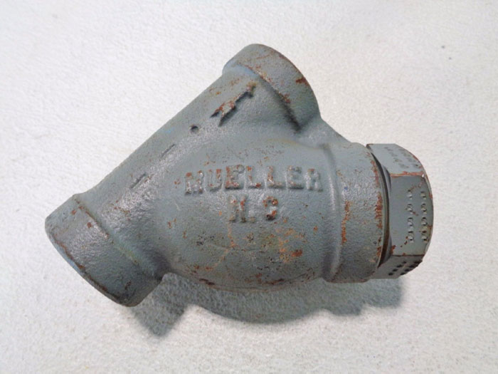 MUELLER 3/4" NPT Y-TYPE STRAINER 3/4" WCB Body