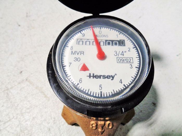 HERSEY 3/4" MAGNETIC DRIVE POSITIVE DISPLACEMENT DISC METER MVR 30