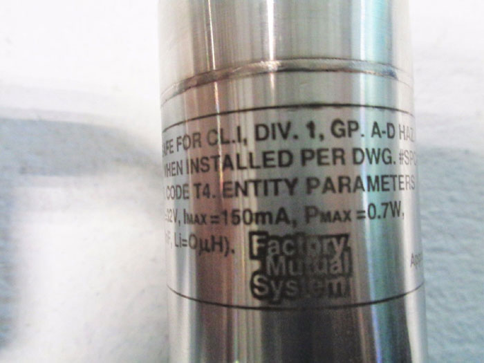 GE DRUCK PTX 600 SERIES PRESSURE TRANSMITTER PTX610