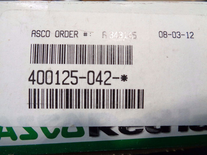 LOT OF (6) ASCO SOLENOID VALVE COIL 400125-042